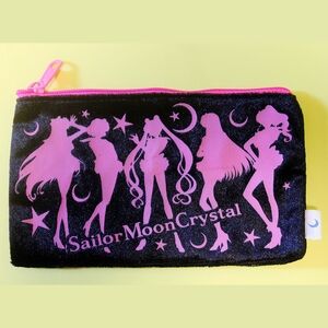 Black and Pink Pouch